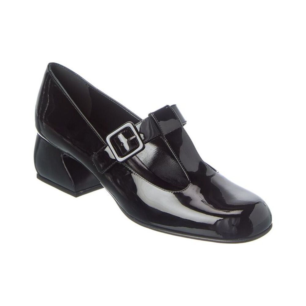 Sergio Rossi Patent Pump, Black